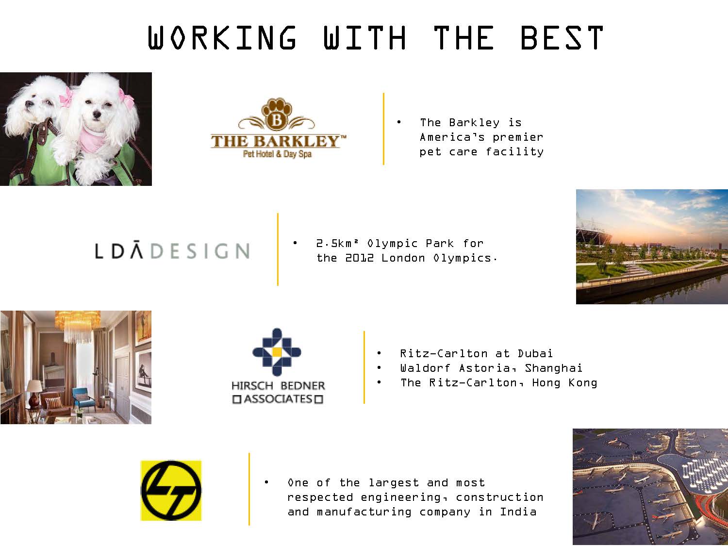 Omkar Developers working with the best partners